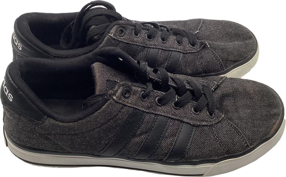 ADIDAS SE Daily Vulc (F76263) Casual Athletic Shoes Charcoal/Black Men's 7.5